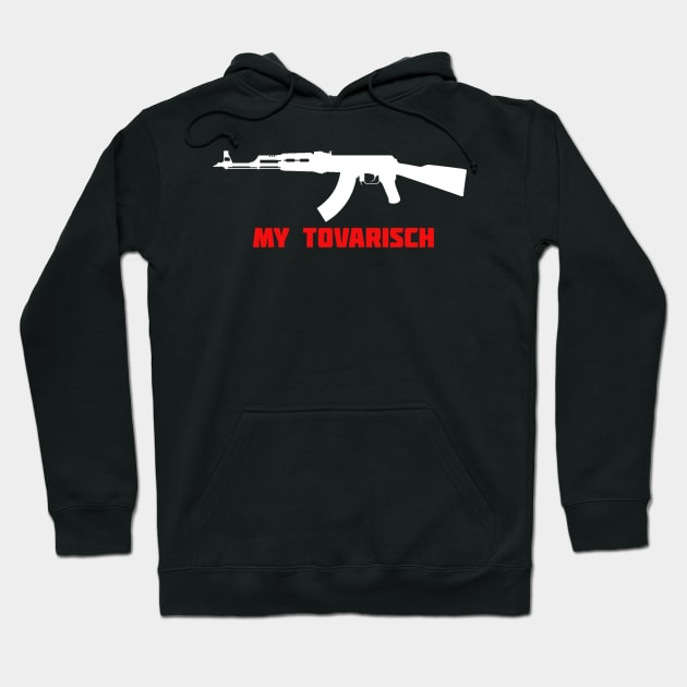 AK47 TOVARISCH Hoodie by Cataraga